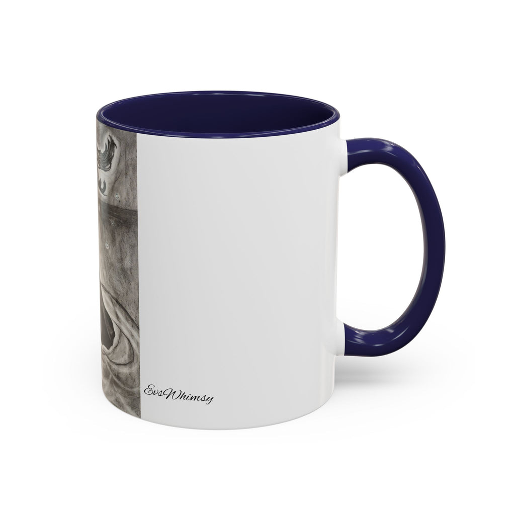 Woman on Water - Ceramic Mug (11, 15oz)