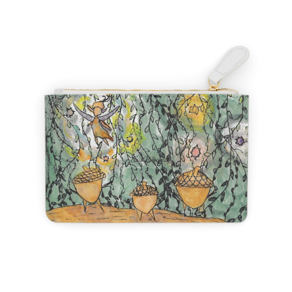 Acorn Family & Fairy - Mini-Clutch Bag