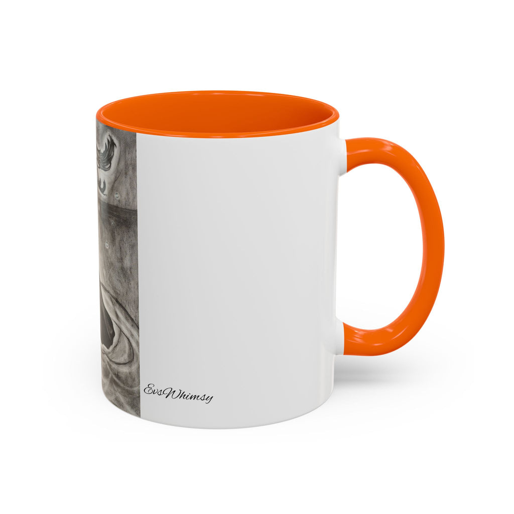Woman on Water - Ceramic Mug (11, 15oz)
