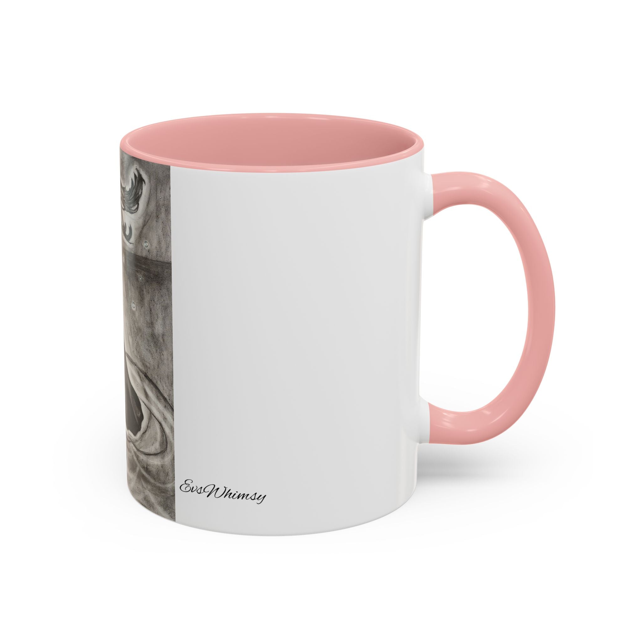 Woman on Water - Ceramic Mug (11, 15oz)