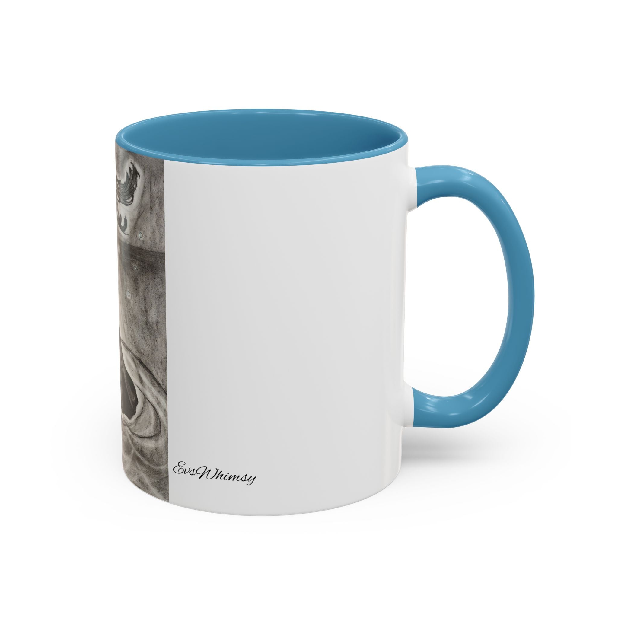 Woman on Water - Ceramic Mug (11, 15oz)