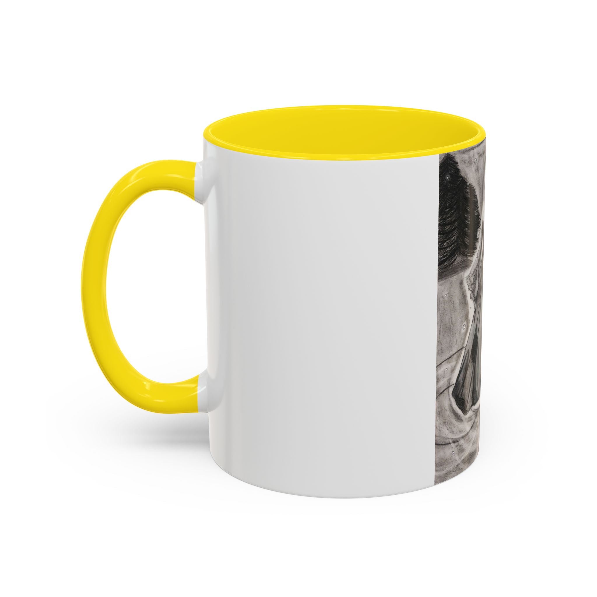 Woman on Water - Ceramic Mug (11, 15oz)