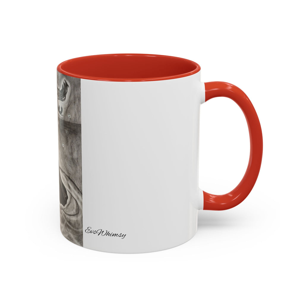 Woman on Water - Ceramic Mug (11, 15oz)