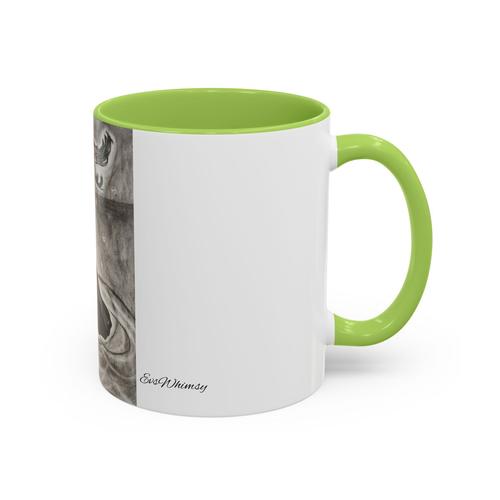 Woman on Water - Ceramic Mug (11, 15oz)