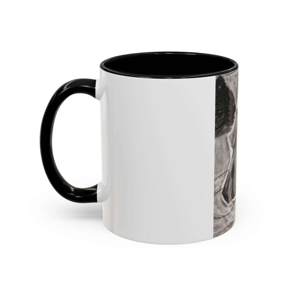 Woman on Water - Ceramic Mug (11, 15oz)