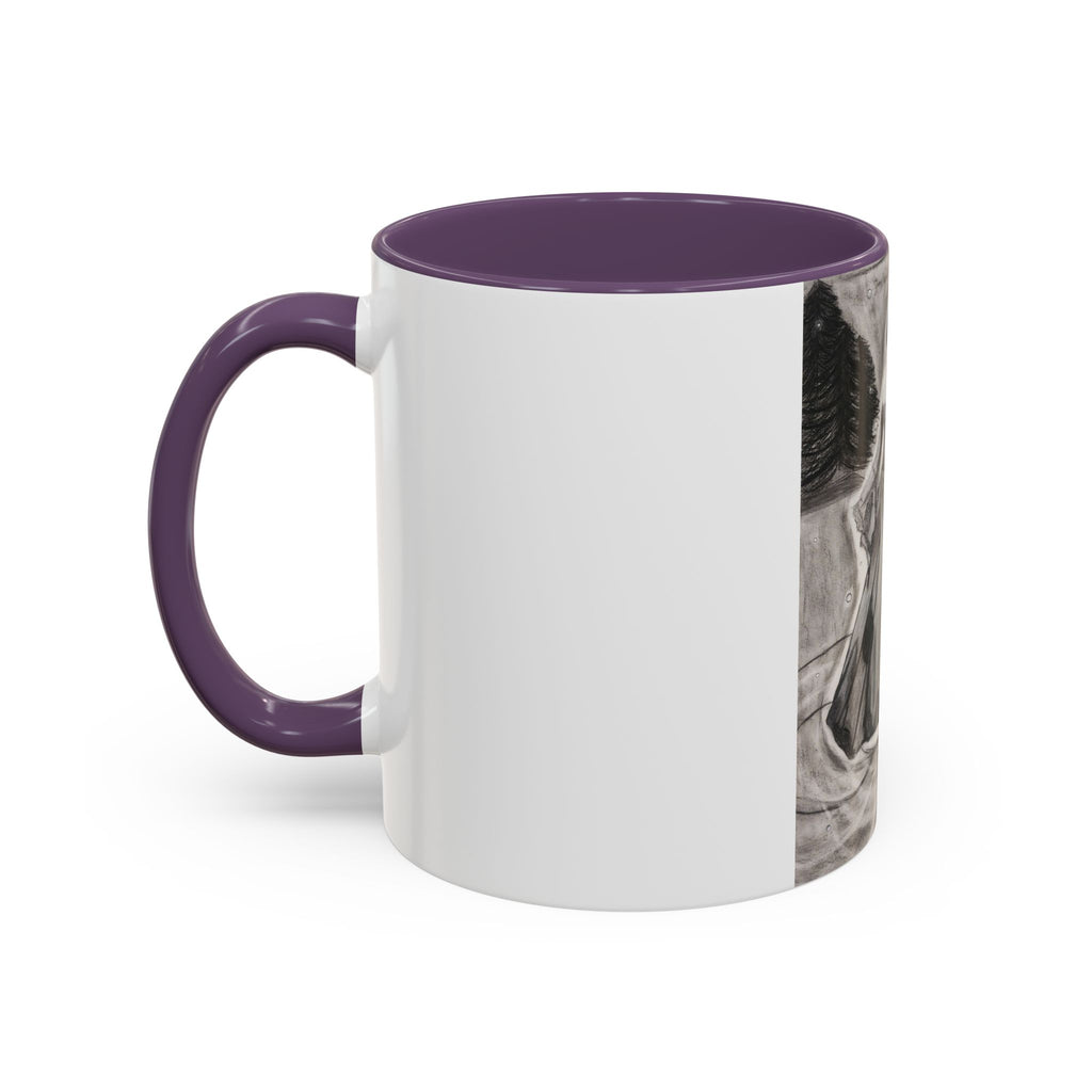 Woman on Water - Ceramic Mug (11, 15oz)